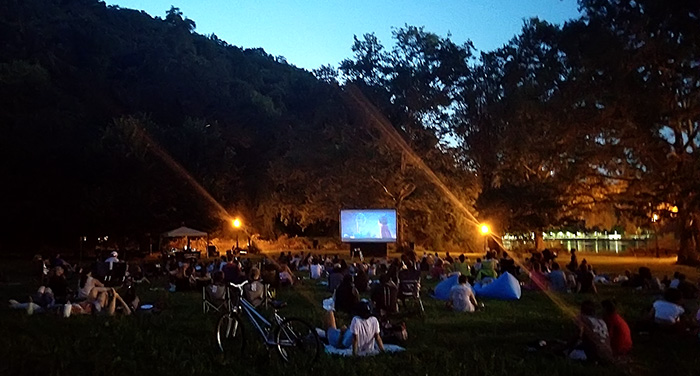 A Film Works Alfresco screening